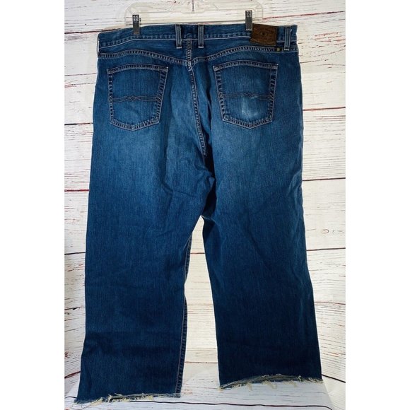 Lucky Mens Jeans 181 Relaxed Straight Leg Size 42 x 26 Short Blue 100% Cotton - Picture 10 of 15
